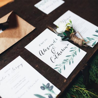Invitations - Wedding Project Management in Gold Coast, QLD