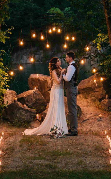 Night Wedding Couple - Wedding Project Management in Gold Coast, QLD